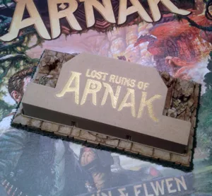 Lost Ruins of Arnak: Cover for Temple Tile Tray