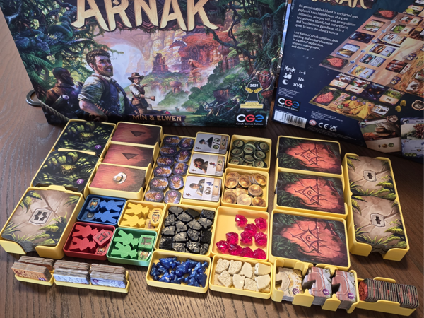 Lost Ruins of Arnak - Board Game Insert