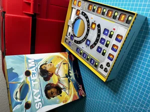 Sky Team tray and beautifying tokens