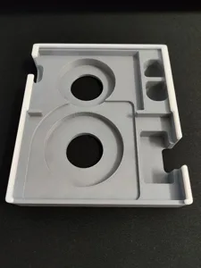 Sky Team Organizer with lids for vertical storage - Modified rail for oversized Ice Breaks, extraction hole added