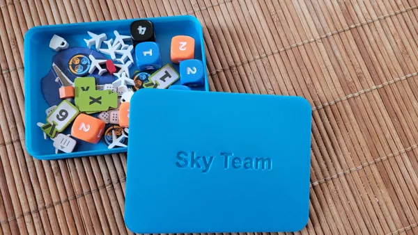 Boite de rangement jeu Sky Team