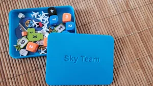 Boite de rangement jeu Sky Team