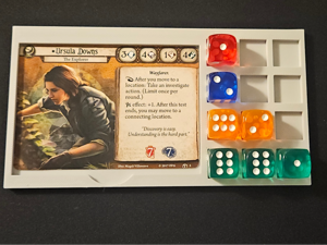 Arkham Horror Player Board - Dice counters