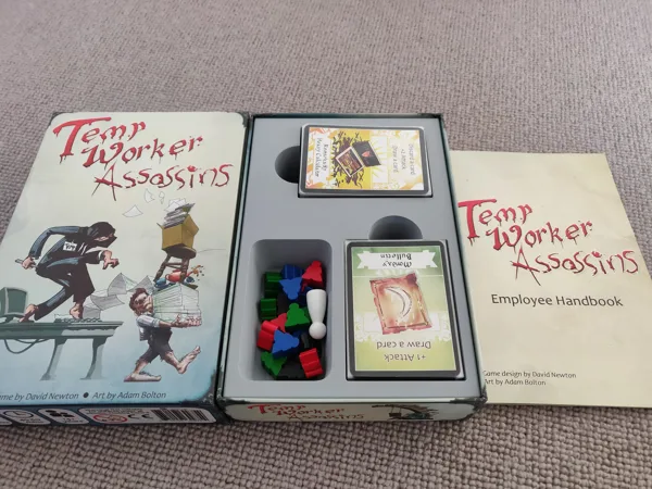 Temp Worker Assassins - Insert (for sleeved cards)