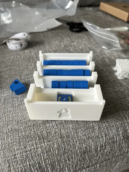 Root Organizer with Faction Meeple Engravings