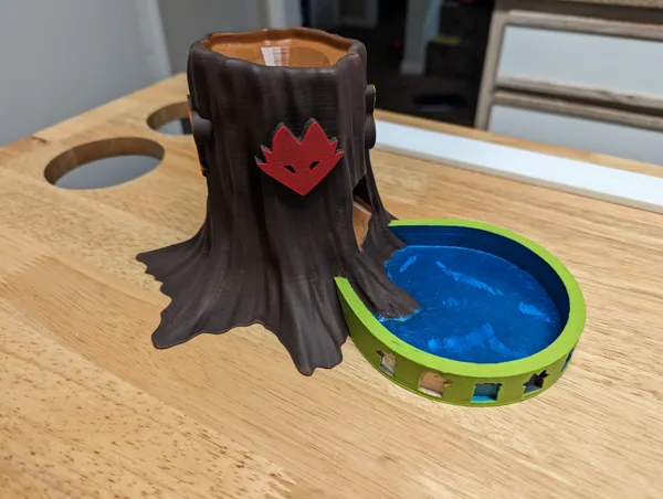 Root Themed Dice Tower