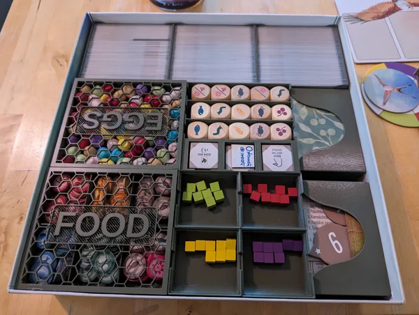 Insert for Wingspan & all 3 expansions