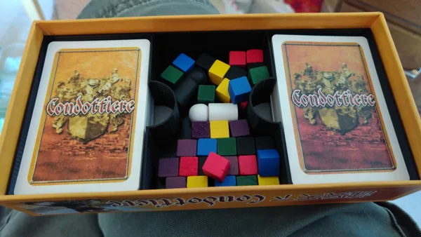 Condottiere Board Game Box Organizer