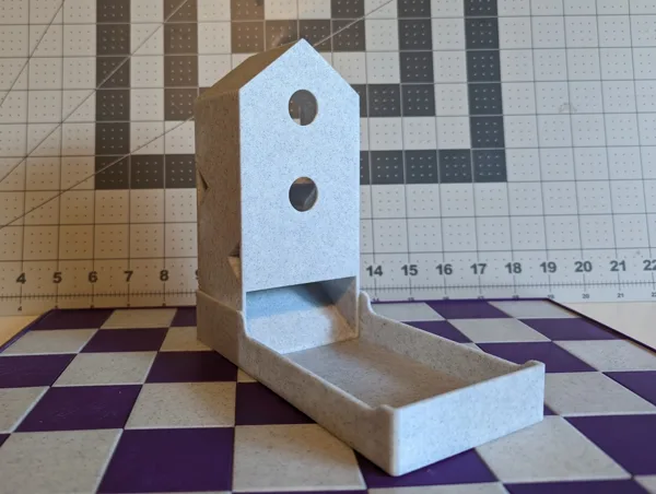 Wingspan Dice Tower - magnets, easier to glue, board game
