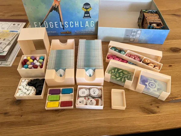 wingspan insert with all expansions (1-4 players)