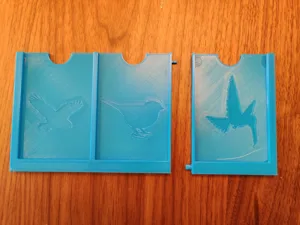 Wingspan Card Box w/ Magnetic Lid (Split for Mini+)