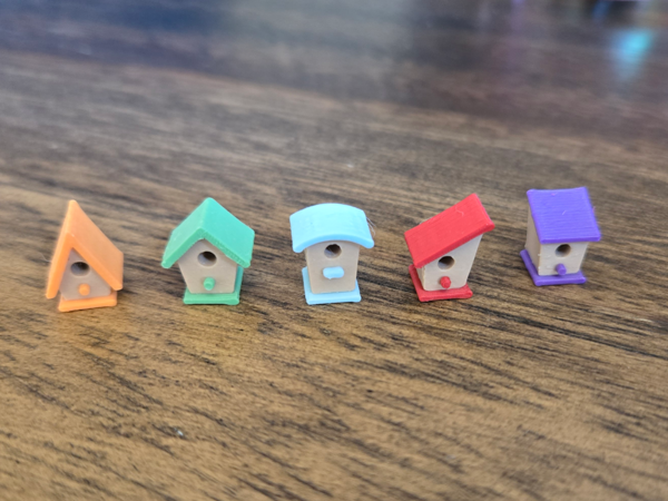 Wingspan player token bird houses