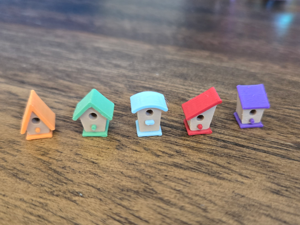 Wingspan player token bird houses