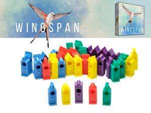 Wingspan - birdhouse tokens