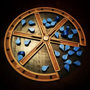 Construction Wheel for Barrage (boardgame)