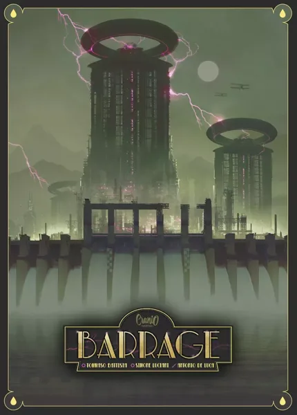 Barrage Board Game Player Pieces