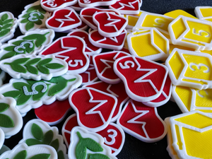 Hegemony Boardgame Resource Tokens