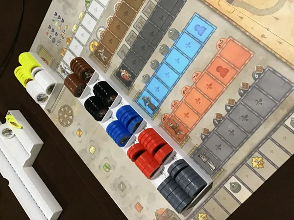 Orleans Board Game Worker Trays