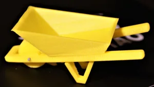 Toy wheelbarrow