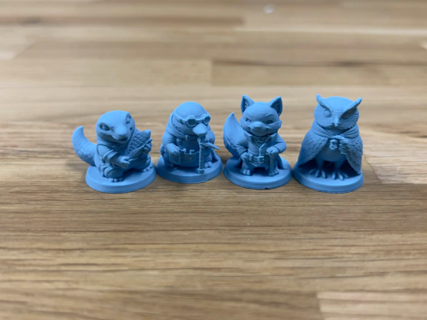 Everdell Critter Miniatures - Spirecrest