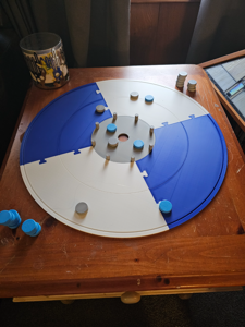 Crokinole Canadian Shuffleboard Game (2 versions)