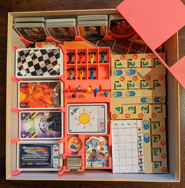 Board Game Organizer : HEAT