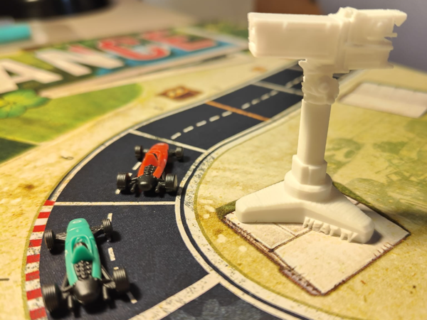Heat Board Game - TV Broadcast Camera