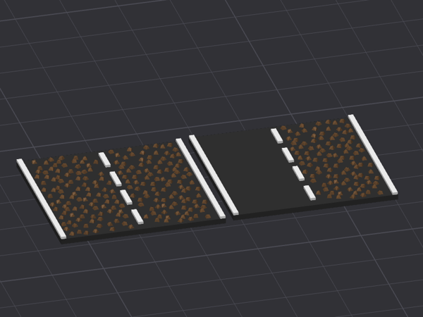 Heat Pedal to the Metal: Rocky Road Tiles
