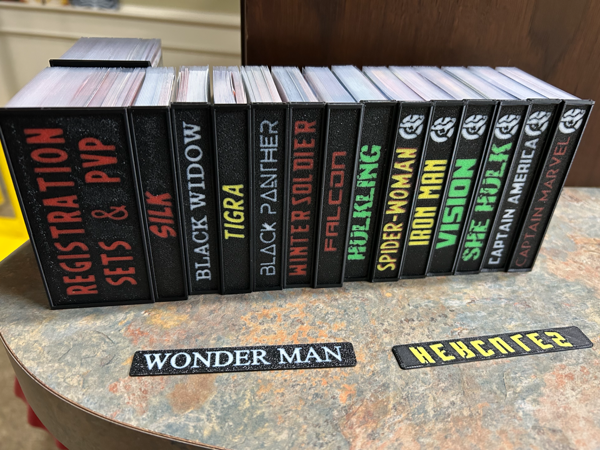 Marvel Champions Updated storage tags