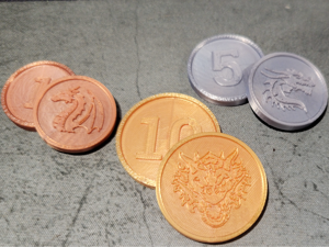 Clank! Coins