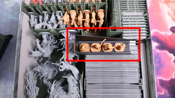 Cthulhu Death May Die extra figures holder - core box