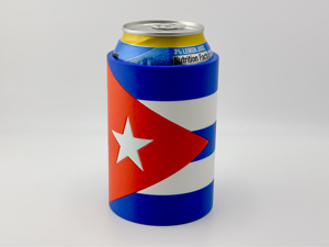Cuba/Puerto Rico Flag KOOZIE