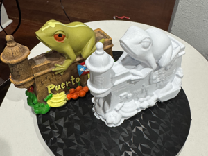 Puerto Rico Coquí 3D Scan & Print – First Attempt