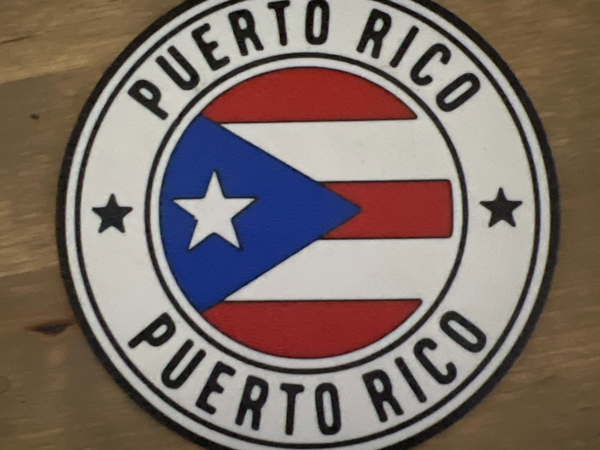 Puerto Rico Coaster - No Color Bleed