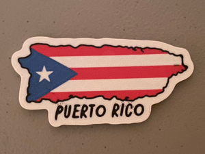 Puerto Rico Flag Magnet