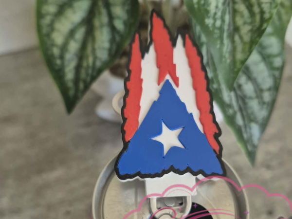 Puerto Rico Flag Can Tab Opener