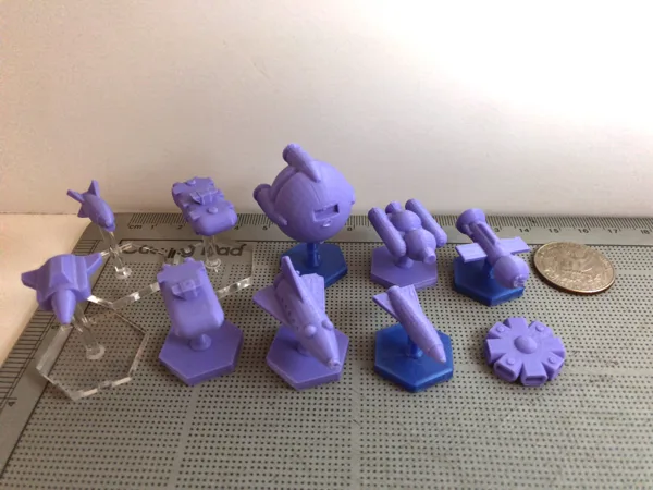 Triplanetary Spaceship Miniatures
