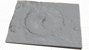 Gale Crater on Mars