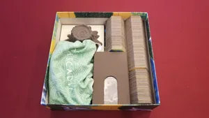 Cascadia Game Insert - Fits Landmarks Expansion, Sleeved Cards, and Pinecone Stump