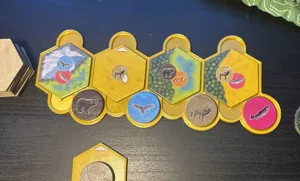 Cascadia Habitat Organizer and Token Tray
