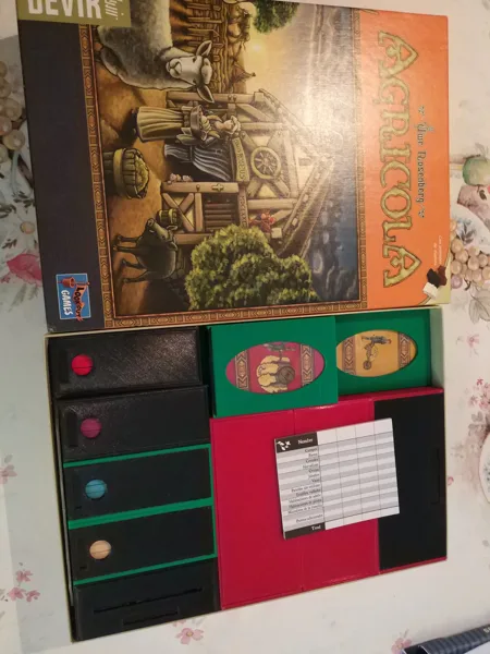 Board game insert Agricola Revised Edition (2016)