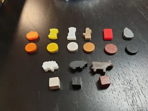 Agricola board game replacement components