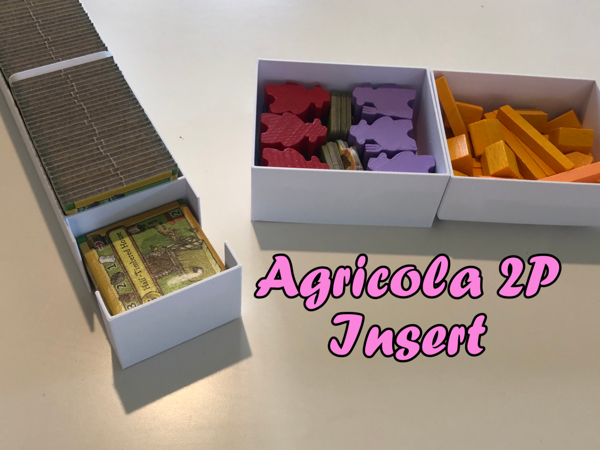 Agricola 2 Player Insert