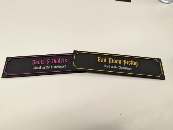 Blood on the Clocktower Token Boxes