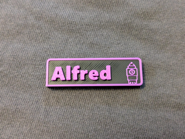 "Blood on the Clocktower" name tag (customizable)
