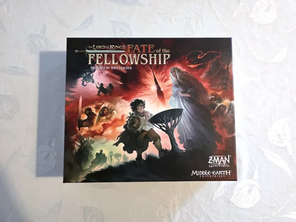 The Lord of the Rings-Fate of the Fellowship 3D Print Insert/Organizer sleeved remix Jason Lowe