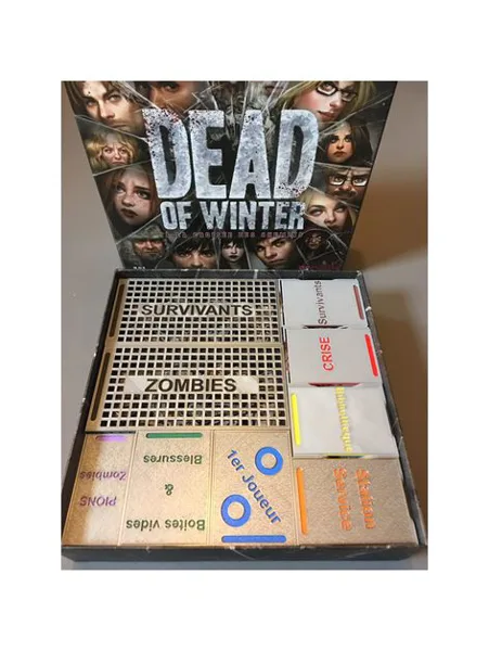 Inlay for DEAD OF WINTER Crossing Roads - Rangement pour DEAD OF WINTER à la croisée des chemins