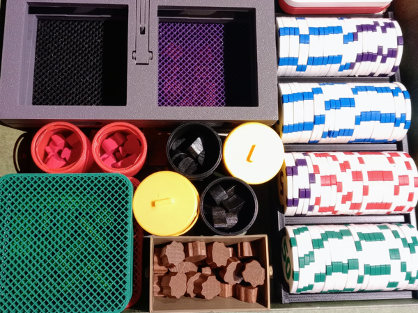 Power Grid Board Game Insert