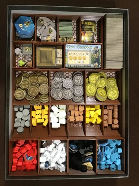Clans Of Caledonia Board Game Light Weight Remix