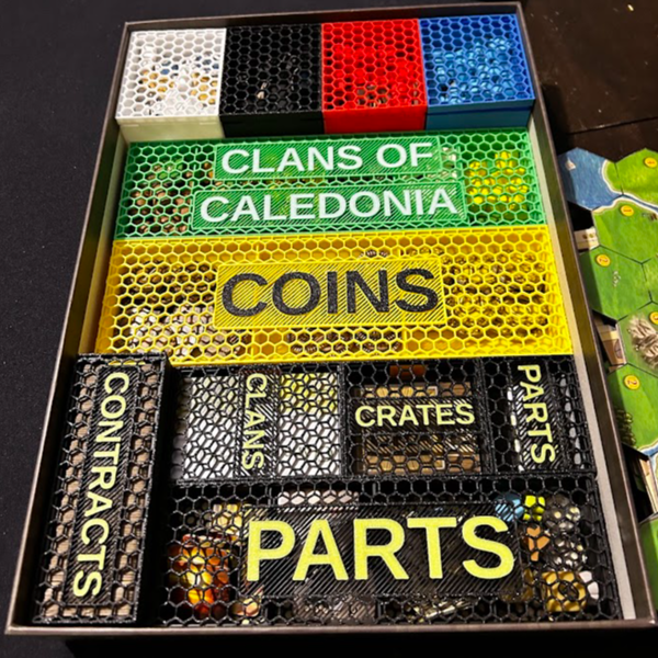 Clans of Caledonia Insert (with lids)